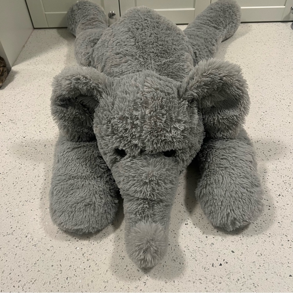20% off $40+ | GOFFA 38” Elephant Plush Stuffed Animal - SUPER SOFT!